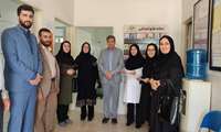 ✅ تجلیل مدیر شبکه بهداشت و درمان شهرستان ساوجبلاغ از بهورز نمونه